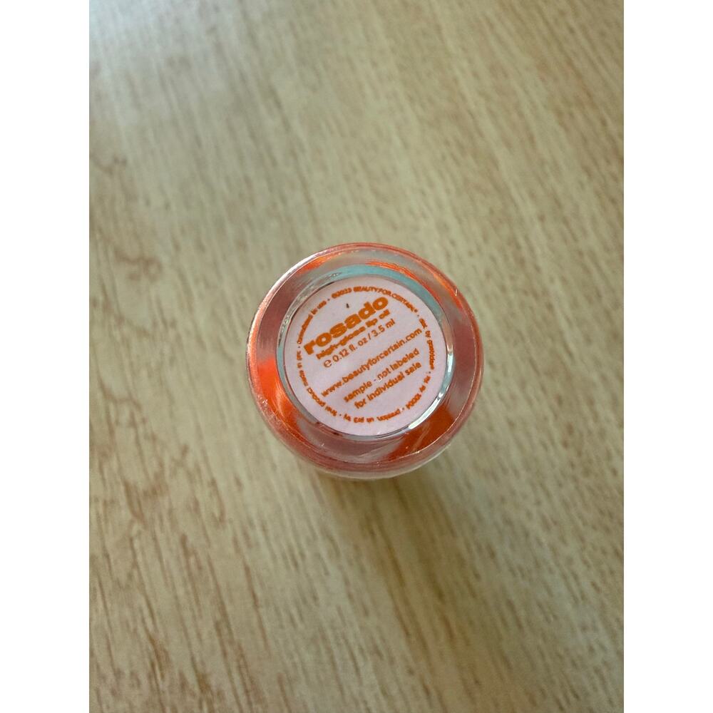 $18 Beauty For Certain Rosado High Gloss Lip Oil 3.5mL New Hydrating Shine Gloss - Picture 4 of 4